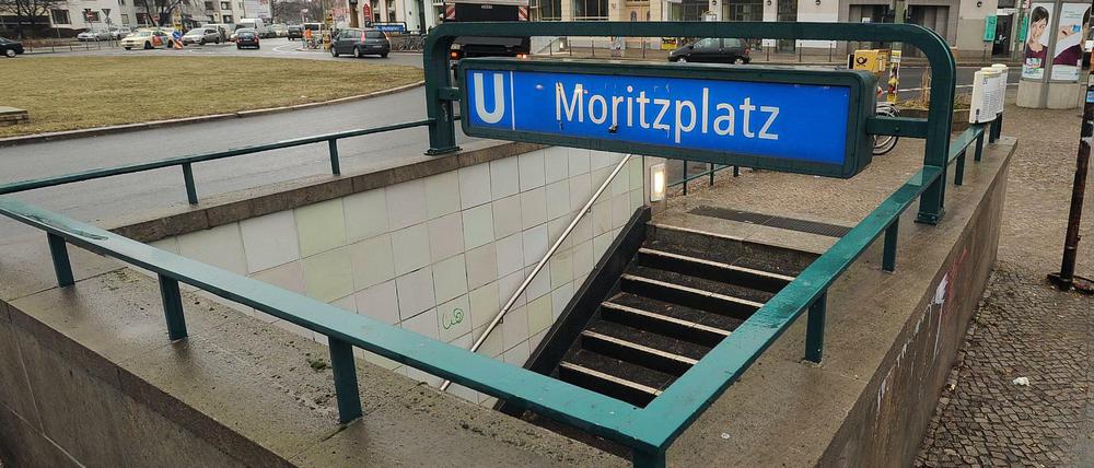 Der U-Bahnhof Moritzplatz in Kreuzberg. (Archivbild)