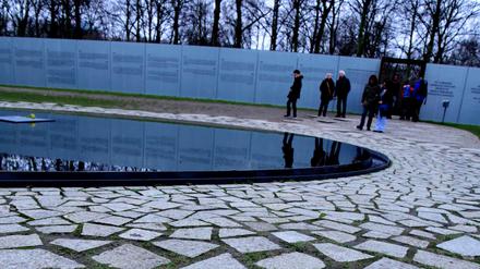 Das Denkmal für die im Nationalsozialismus ermordeten Sinti und Roma im Tiergarten.   