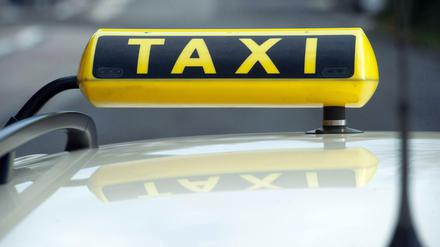 Ein Taxi (Symbolbild).