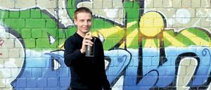 Sprüht vor Ideen: Jurij Paderin von der Graffiti-Lobby will Schülern die Kunst des legalen Graffiti-Sprayens beibringen.