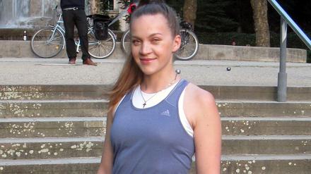 Ekaterina Gribavova startet erstmals bei einem Marathon.
