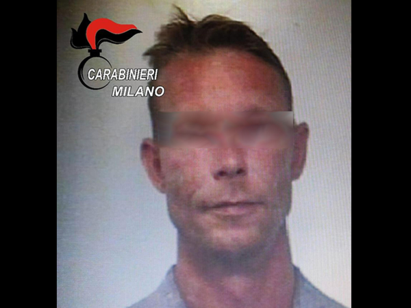 Ein Foto des Tatverdächtigen Christian B. nach seiner Verhaftung durch die italienische Polizei im September 2019.