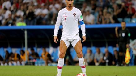 Was will Cristiano Ronaldo der Welt mit dieser Pose wohl sagen?