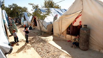 Flüchtlingslager im Libanon.