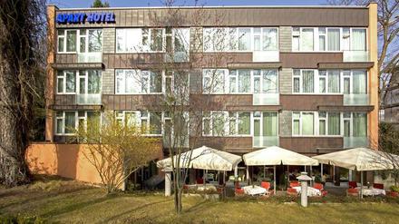 Das Michels Apart Hotel liegt im grünen Charlottenburg.