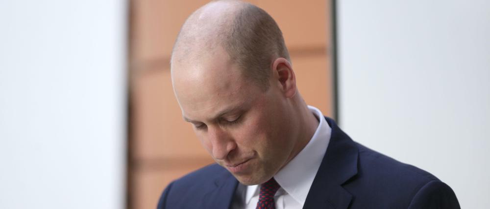 Sympathieträger Glatzenträger. Prinz William zeigte sich jüngst mit rasiertem Kopf in der Öffentlichkeit. 