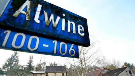 Das Dorf Alwine in Südbrandenburg. Viel ist hier nicht mehr los.