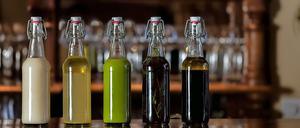 Sebastian Franks alkoholfreie Getränkebegleitung im Restaurant "Horváth" liegt – auch preislich – auf Augenhöhe mit der Weinbegleitung.