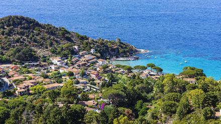 Stilles Paradies in der türkisen Bucht: 188 Menschen leben in Sant’Andrea im Nordwesten der Insel Elba.