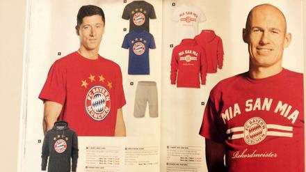 Geschmackssache. Die Bayern Models Lewandowski (l.) und Robben.