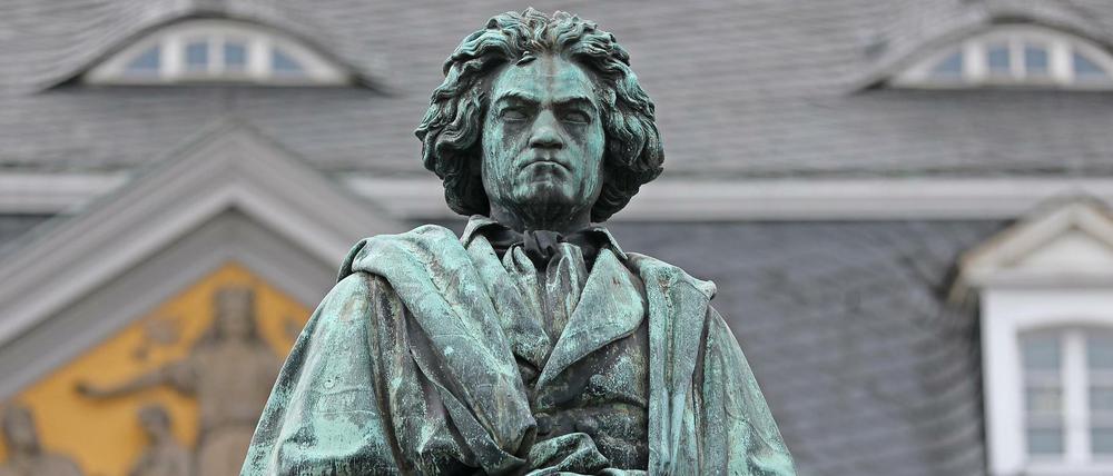 Die Bonner Beethoven-Statue sorgte von Anfang an für Ärger.