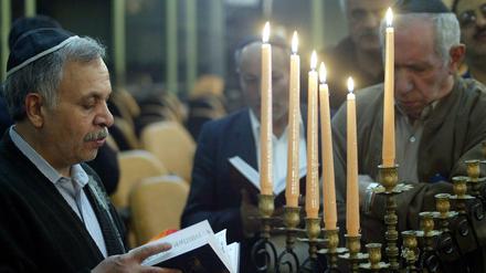 Chanukka, das achttägige jüdische Lichterfest, wird auch in muslimischen Staaten wie hier im Iran gefeiert. Es beginnt an diesem Sonntag. 