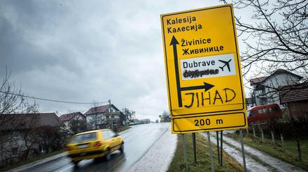 Weg in den Krieg. Hunderte Bosnier schlossen sich dem IS an, um in Syrien oder dem Irak zu kämpfen.