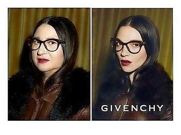 So sieht eine Givenchy-Kampagne im echten Leben aus.