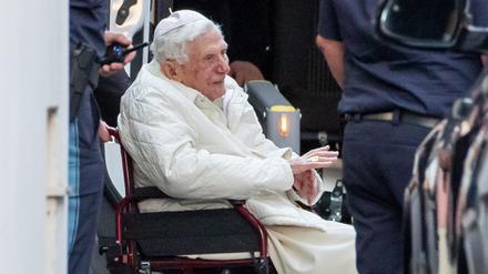 Der emeritierte Papst Benedikt XVI auf einem Foto vom Juni 2020.