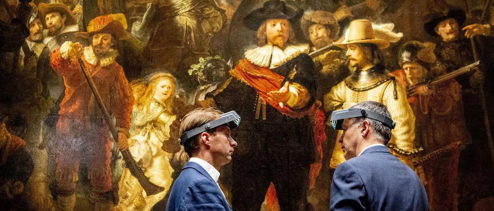 Die "Operation Night Watch" soll dem Amsterdamer Rijksmuseum große Aufmerksamkeit bescheren.