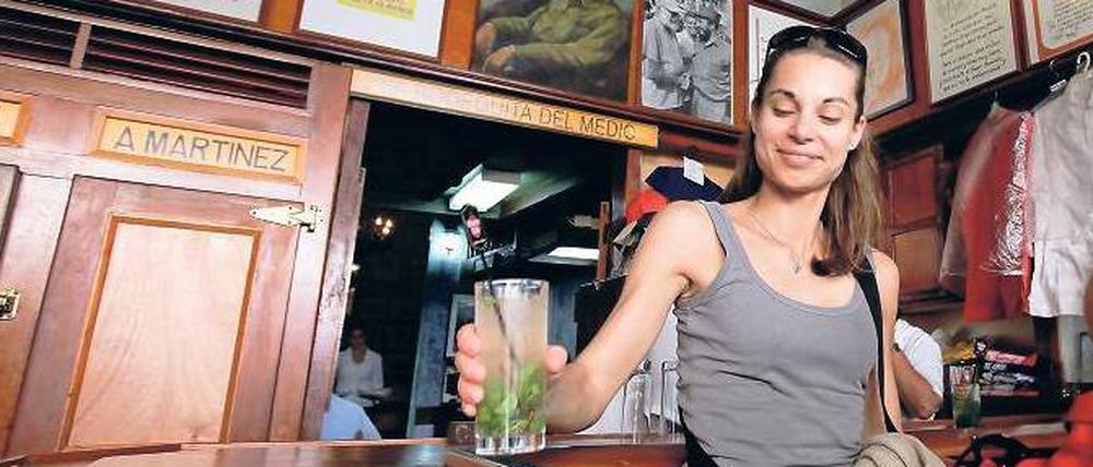 La Bodeguita del Medio in Havanna: Hier trank Hemingway seinen Mojito am liebsten.