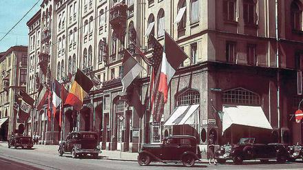 Das Hotel Anfang der 30er Jahre. 