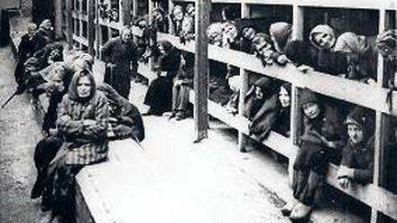 Häftlinge in Auschwitz-Birkenau.
