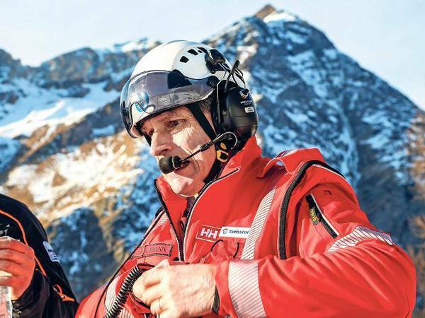 Axel Mann ist der leitende Notarzt der Air Zermatt, der vermutlich erfahrensten Rettungsgesellschaft der Welt.