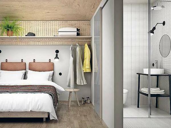 Ein von Aisslinger gestaltetes Zimmer im neuen Stockholmer "Hobo"-Hotel. 