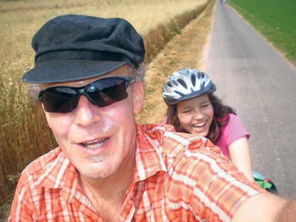 Auf Rad-Kur. Acht Touren durch Deutschland haben Vater und Tochter absolviert.
