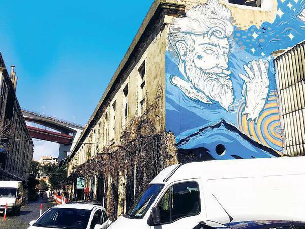 Die Street Art im Stadtteil Alcantara ist erst ein paar Jahre jung. 
