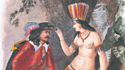 Wachs in ihren Händen. Der Eroberer Hernán Cortés und die halb nackte Doña Marina.