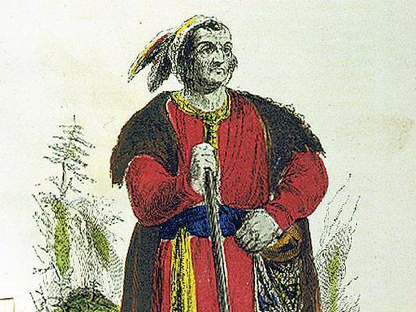 Indianerführer Tecumseh galt als sehr charismatisch.