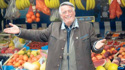 Dieter Schweiger ist Obst- und Gemüsehändler in München. 