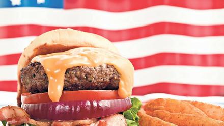 Botschafter zwischen zwei Brötchenhälften: Der Hamburger.ist Amerikas Geschenk an die Welt. 