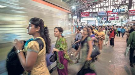 Den Bahnhof im Mumbai mag Andersson am liebsten.