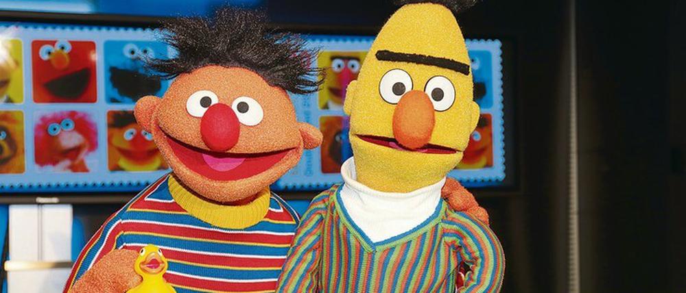 Zwei gegen den Rest. Die eheähnliche Fernsehfreundschaft von Ernie und Bert in der „Sesamstraße“ prägte Generationen von Kindern.