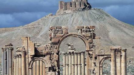 Die Stadt Palmyra in Syrien.