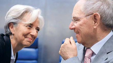 Überzeugungstäter. Christine Lagarde und Wolfgang Schäuble werben beide für ein starkes Europa – verlieren die nationalen Interessen aber nie aus den Augen. 