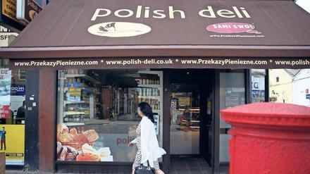 Hartes Pflaster. Rund um die polnischen Läden im Stadtteil Hammersmith fürchten viele eingewanderte Londoner, nun nicht mehr willkommen zu sein.
