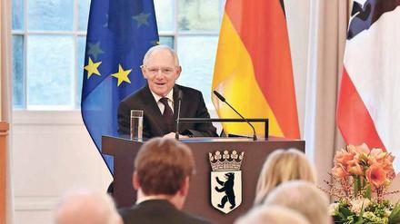 Gelebte Geschichte. Wolfgang Schäuble ist Berlins Ehrenbürger Nummer 119.