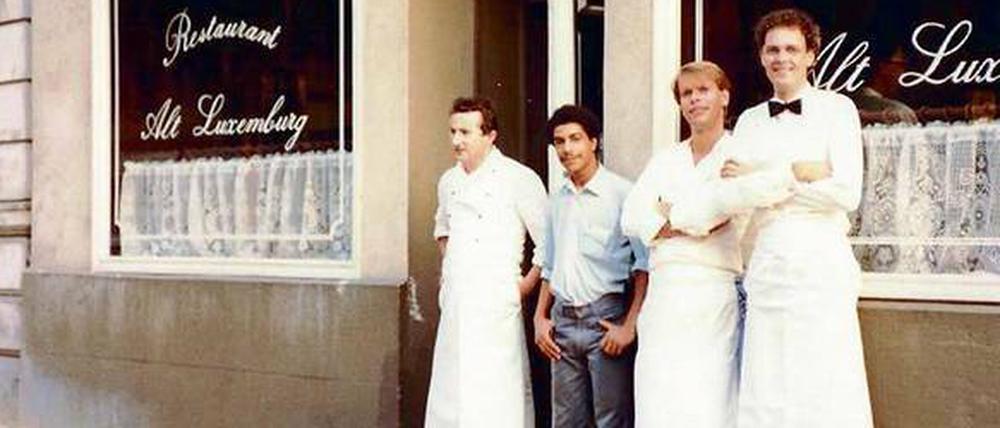 Seit 1982 kochte Küchenchef Karl Wannemacher (links im Bild). 