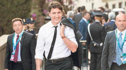 Galt im Ausland als Kennedy Kanadas. Mondän, liberal, jung - nun muss Justin Trudeau zeigen, dass er auch hart sein kann.