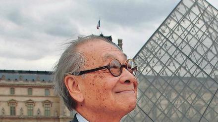 I.M. Pei entwarf die Louvre-Pyramide auf Geheiß von Francois Mitterrand.