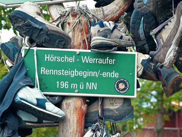 170 Kilometer lang - der Rennsteig, der bekannteste Wanderweg der DDR.