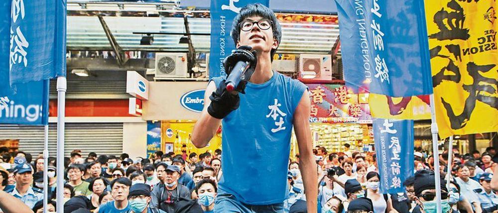 Im Exil. Ray Wong war eine der Stimmen der Revolution in Hongkong. Er musste fliehen und lebt nun in Göttingen. Den Kampf will er noch nicht aufgeben. 