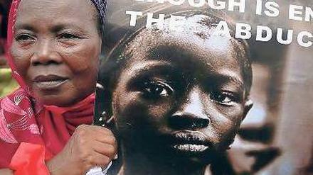 Genug ist genug. Eine Nigerianerin protestiert gegen Boko Haram. 