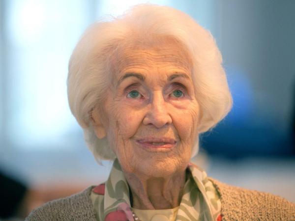 Hildegard Hamm-Brücher ist im Alter von 95 Jahren verstorben. 
