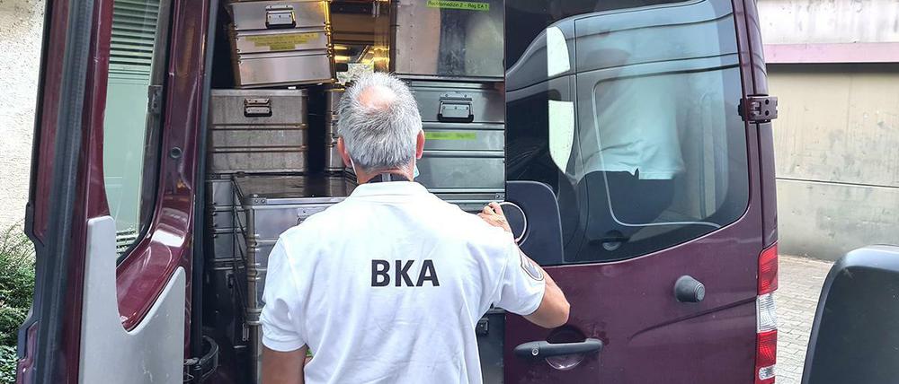 Das BKA ist seit Tagen mit Experten im Katastrophengebiet.