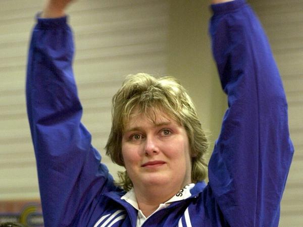 Ilke Wyludda beendete 2002 in Chemnitz nach 20 Jahren Leistungssport ihre Karriere. 