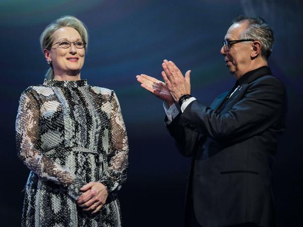 Große Ehre. Hollywood-Star Meryl Streep war 2016 Jury-Präsidentin der Berlinale.