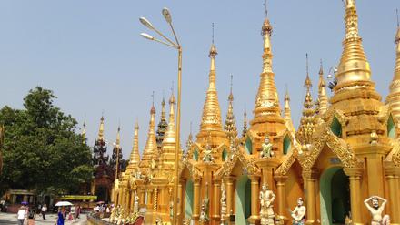Yangons Wahrzeichen: die Shwegadon-Pagode.