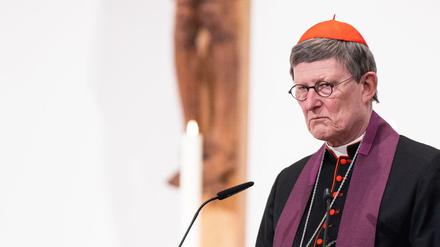 Kardinal Rainer Maria Woelki, Erzbischof von Köln, spricht bei der ökumenischen Andacht zum Beginn der Passionszeit.