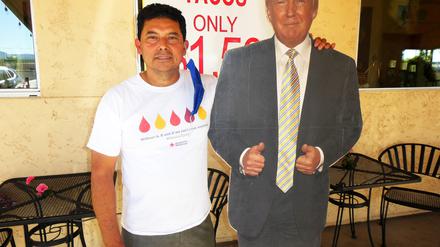 Jorge Rivas ist glühender Trump-Fan.